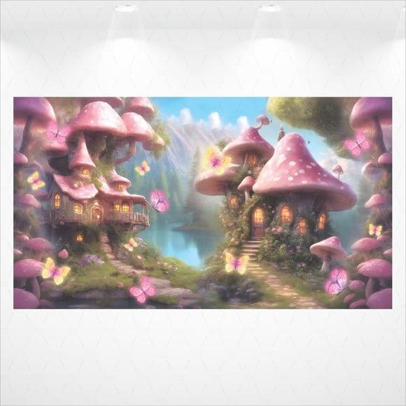 Painel Jardim das Fadas 5x2,8m
