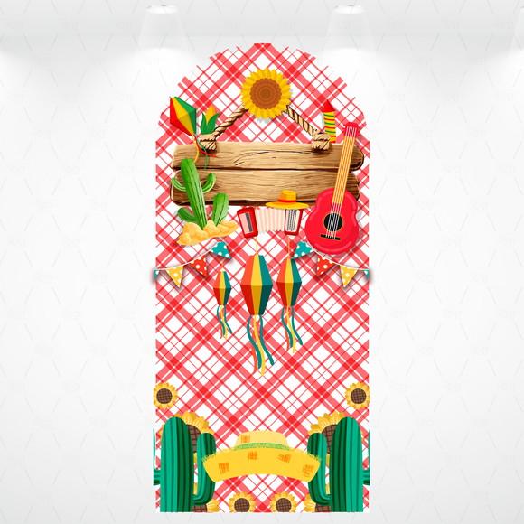 Painel Lateral Festa Junina 2x1m - Simples