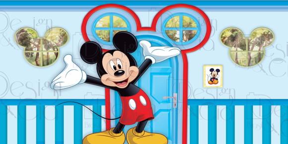 Painel Mickey 6x3m