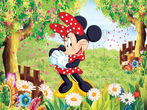 Painel Minnie 4m x 3m