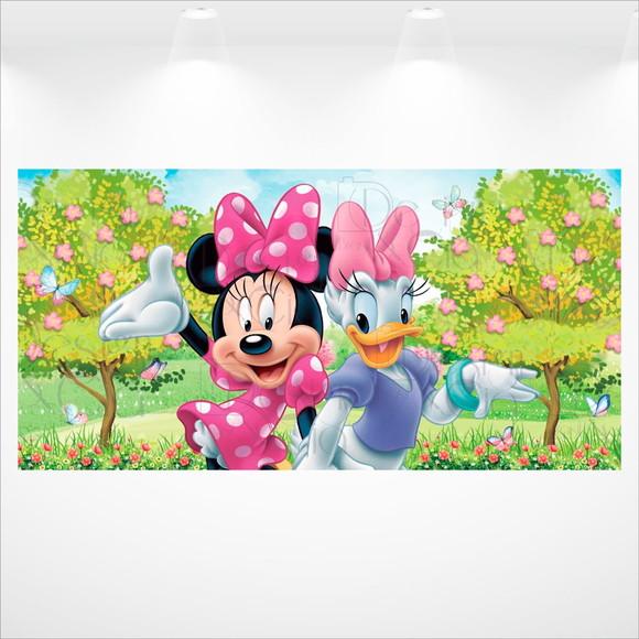 Painel Minnie e Margarida 6x3m