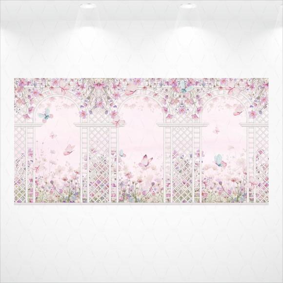 Painel Portal de Floral 6x3m