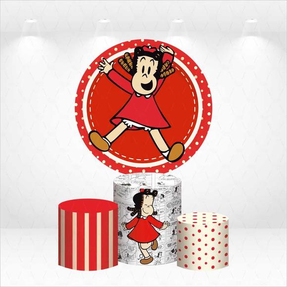 Painel Redondo + Kit Capas de Cilindros Luluzinha