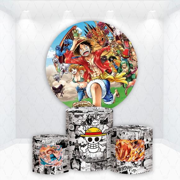 Painel Redondo + Kit Capas de Cilindros One Piece