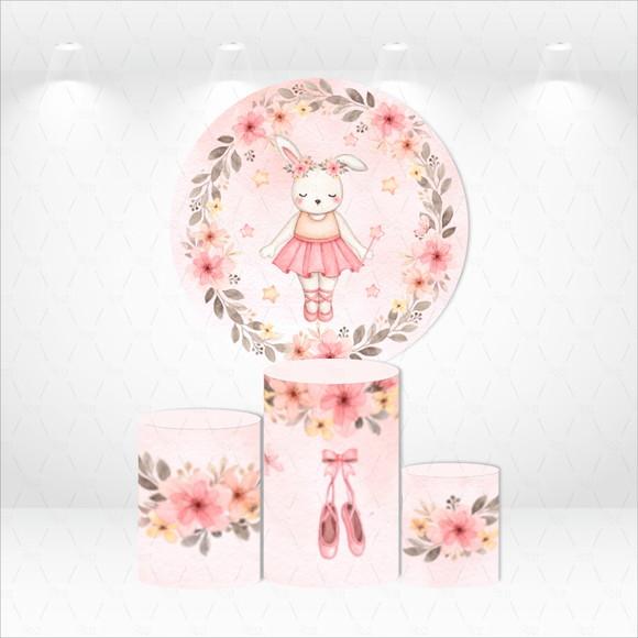 PAINEL REDONDO + KIT DE CAPAS DE CILINDROS BAILARINA
