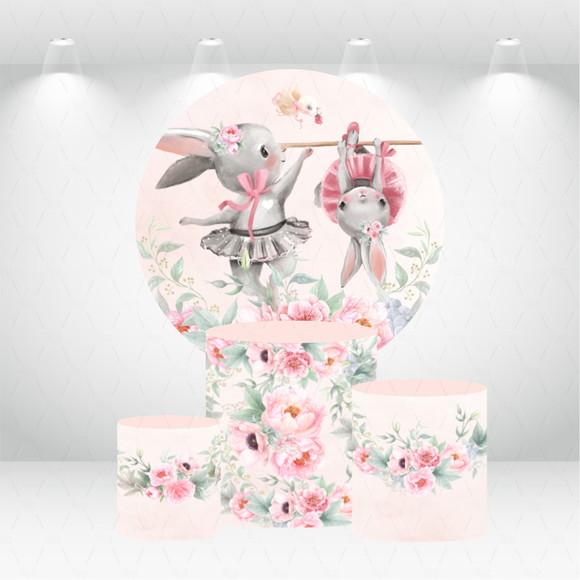 PAINEL REDONDO + KIT DE CAPAS DE CILINDROS BAILARINAS