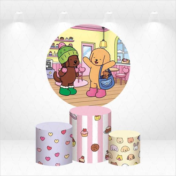 Painel Redondo + Kit de Capas de Cilindros Bobbie Goods