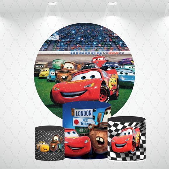 PAINEL REDONDO + KIT DE CAPAS DE CILINDROS CARROS