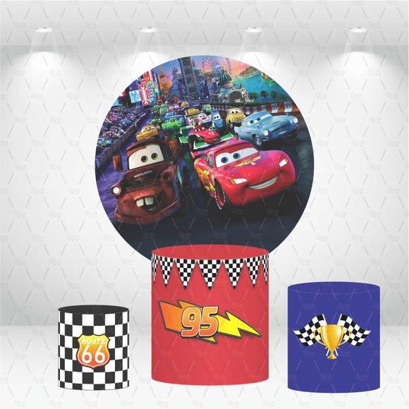PAINEL REDONDO + KIT DE CAPAS DE CILINDROS CARROS
