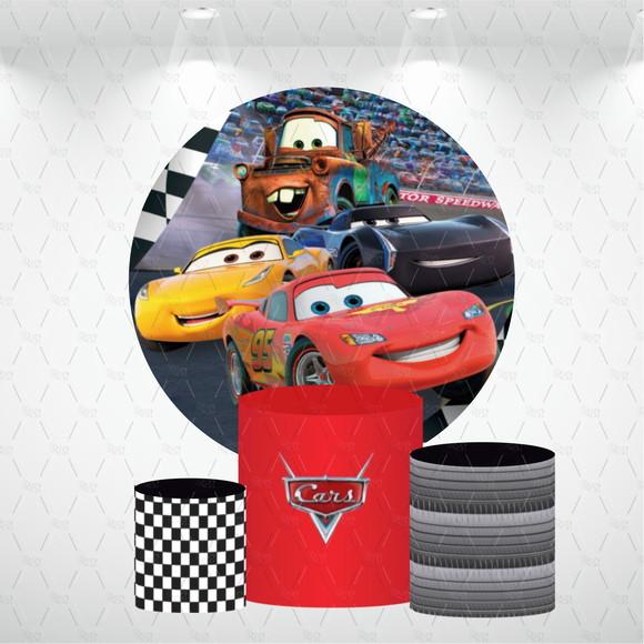 PAINEL REDONDO + KIT DE CAPAS DE CILINDROS CARROS