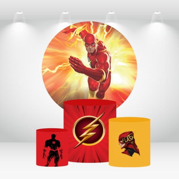 PAINEL REDONDO + KIT DE CAPAS DE CILINDROS FLASH