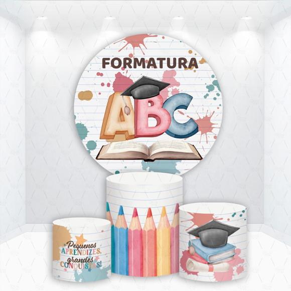 Painel Redondo + Kit de Capas de Cilindros Formatura