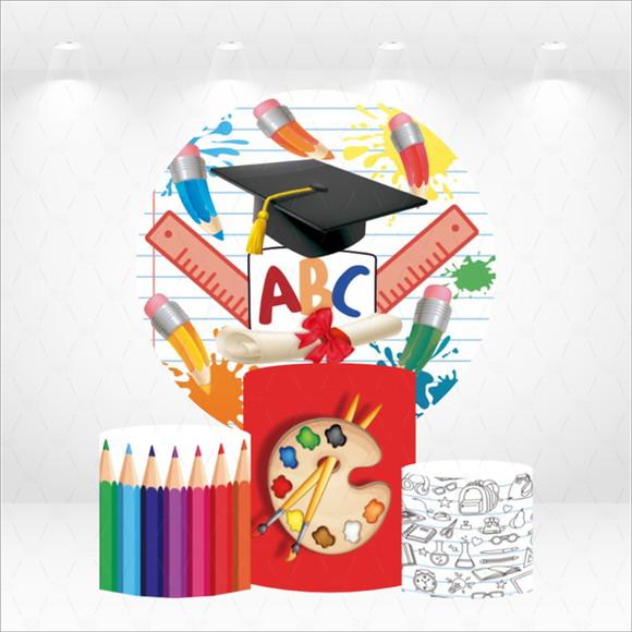 Painel Redondo + Kit de Capas de Cilindros Formatura