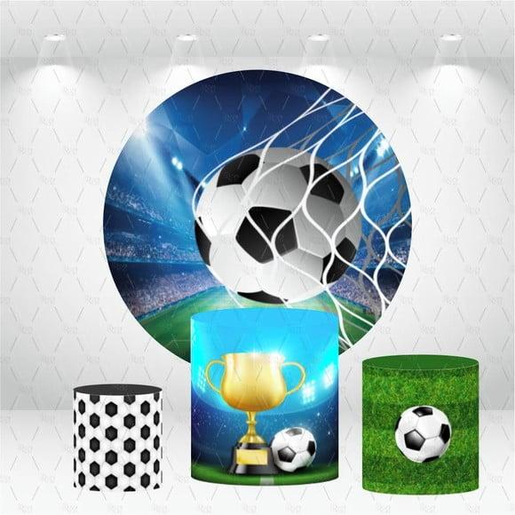 PAINEL REDONDO + KIT DE CAPAS DE CILINDROS FUTEBOL