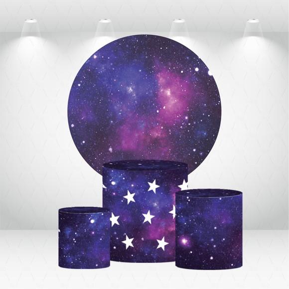 PAINEL REDONDO + KIT DE CAPAS DE CILINDROS GALAXIA