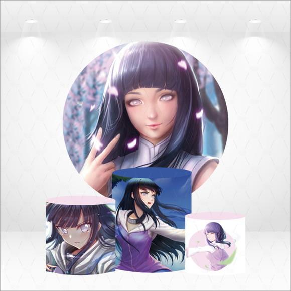 Painel Redondo + Kit de Capas de Cilindros Hinata