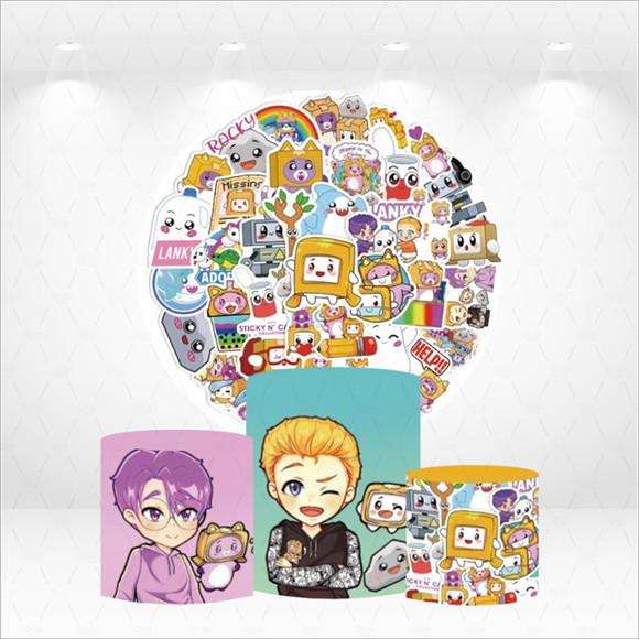 Painel Redondo + Kit de Capas de Cilindros Lanky Box