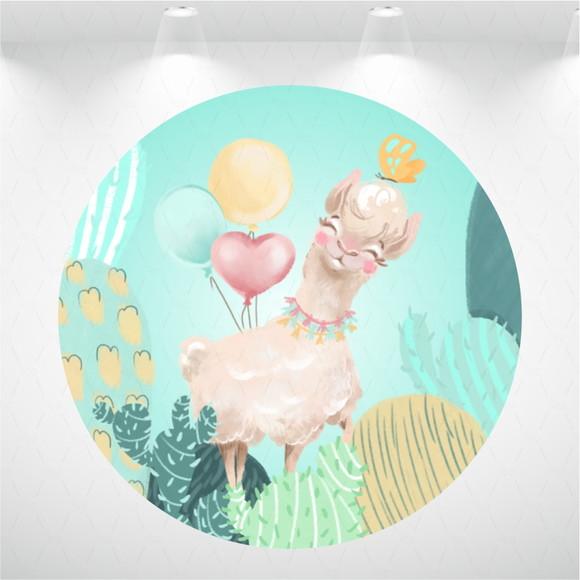 PAINEL REDONDO + KIT DE CAPAS DE CILINDROS LHAMA