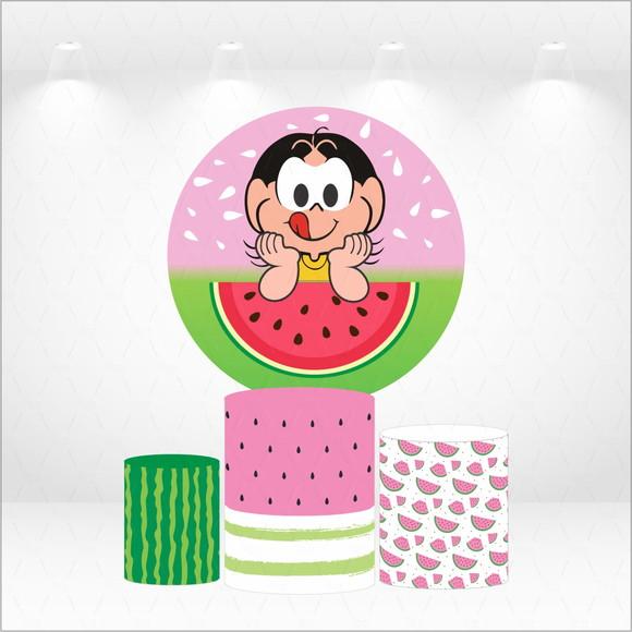 Painel Redondo + Kit de Capas de Cilindros Magali