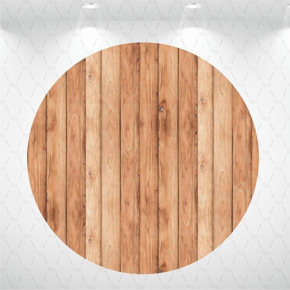 PAINEL REDONDO + KIT DE CAPAS DE CILINDROS MADEIRA
