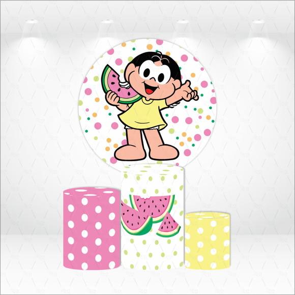 Painel Redondo + Kit de Capas de Cilindros Magali