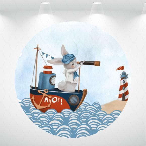 PAINEL REDONDO + KIT DE CAPAS DE CILINDROS MARINHEIRO