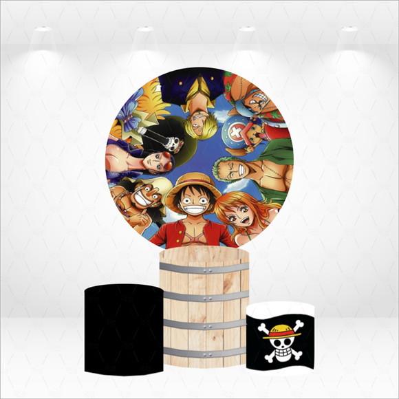 Painel Redondo + Kit de Capas de Cilindros One Piece