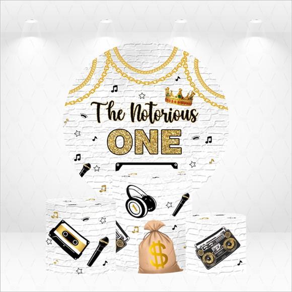 Painel Redondo + Kit de Capas de Cilindros Notorious One