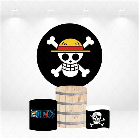 Painel Redondo + Kit de Capas de Cilindros One Piece