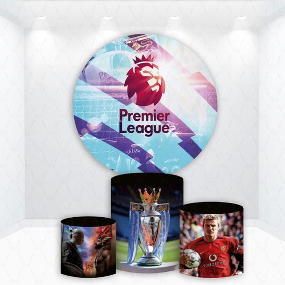 Painel Redondo + Kit de Capas de Cilindros Premier League
