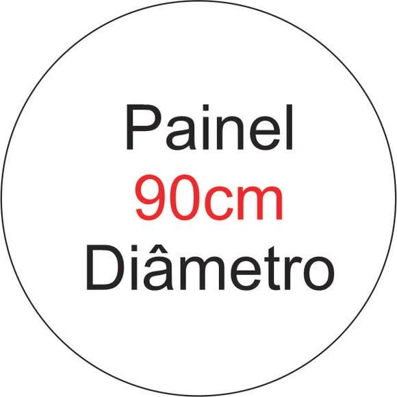 PAINEL REDONDO 90CM DE DIÂMETRO EM TECIDO
