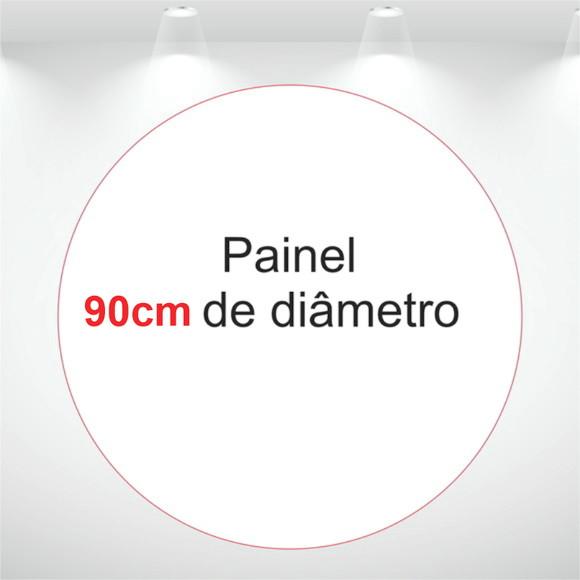Painel Redondo 90 cm de Diâmetro - Personalizado
