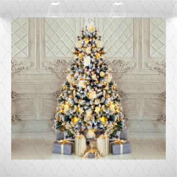 Painel Retangular Arvore De Natal 1,5m X 1,5m