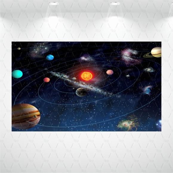 Painel Retangular Astronauta 2m x 1,5m