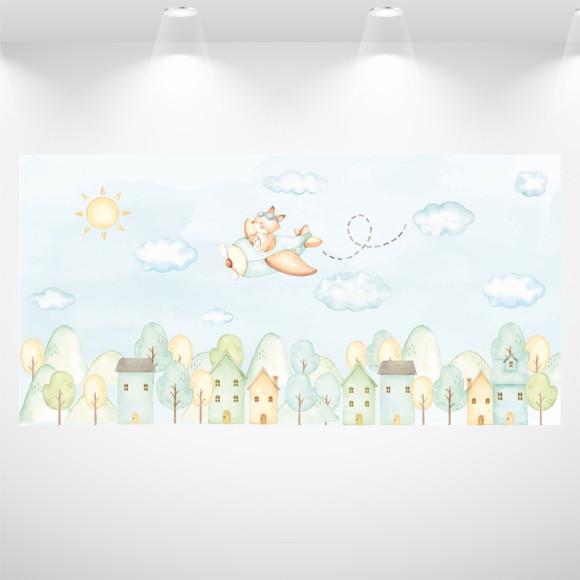 Painel Retangular Aviãozinho 3m x 1,5m