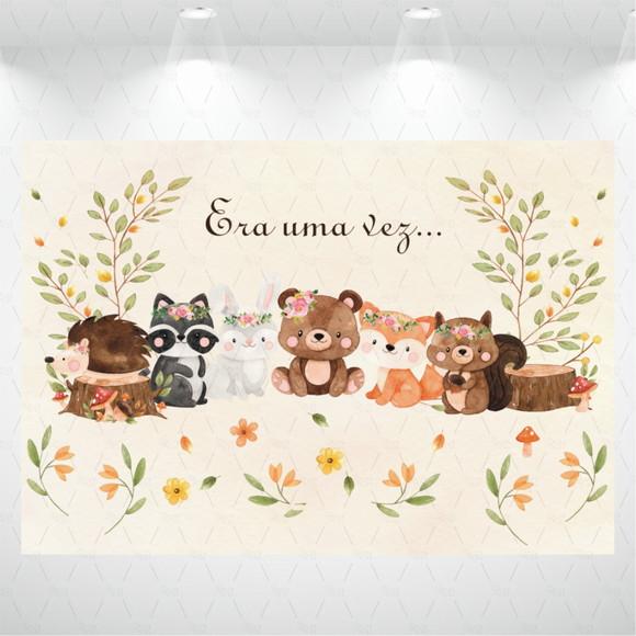 Painel Retangular Bosque 1m x 1,5m