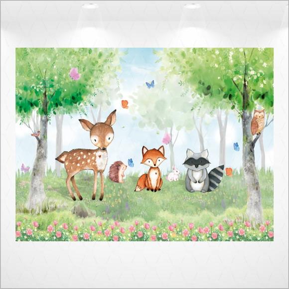Painel Retangular Bosque 2m x 1,5m