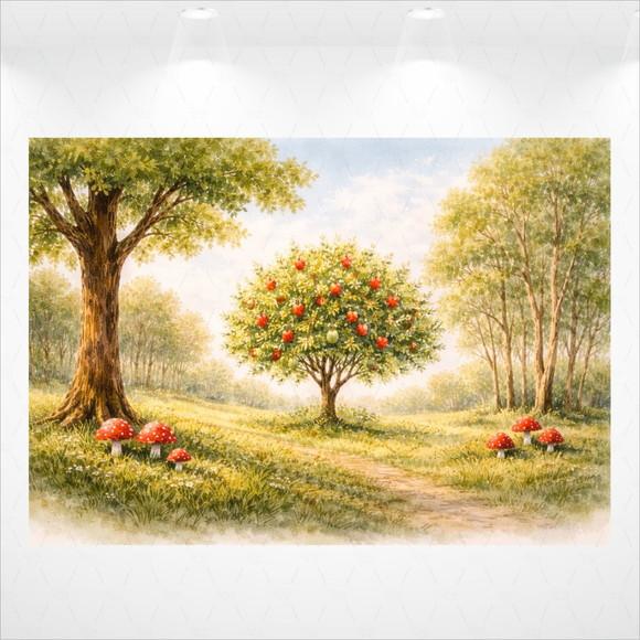 Painel Retangular Bosque 4x2,8m