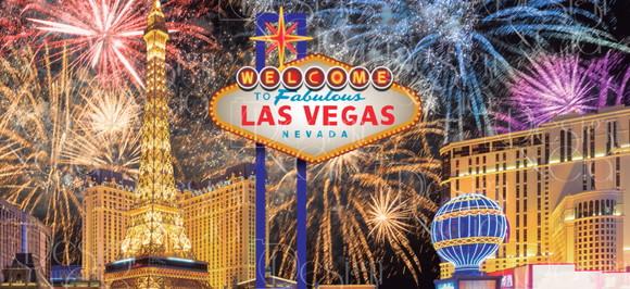 Painel Retangular Cassino Las Vegas 6m x 2,8m