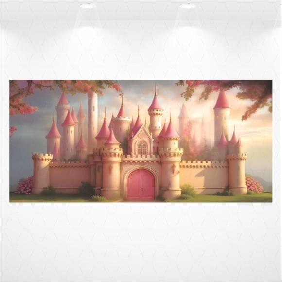 Painel Retangular Castelo de Princesa 6m x 2,8m