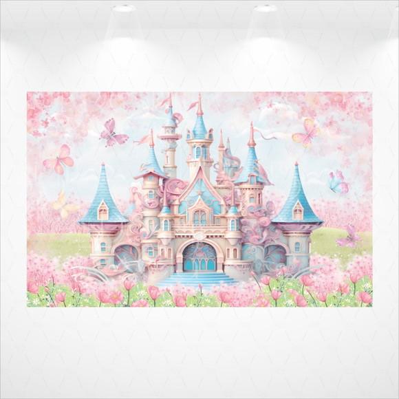 Painel Retangular Castelo Encantado 4m x 2,5m