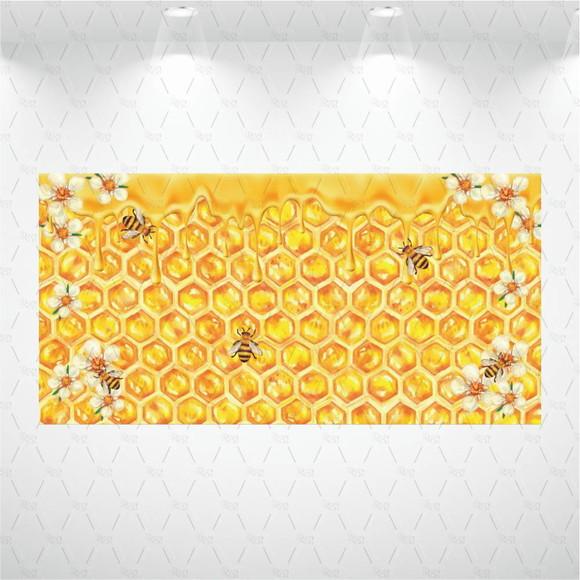 Painel Retangular Casulo De Abelha 2m X 1,5m