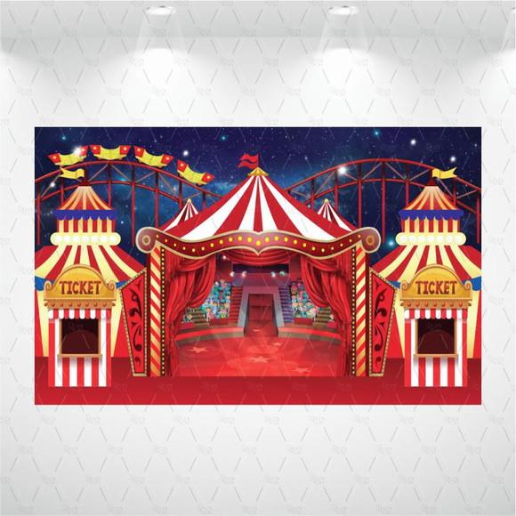 Painel Retangular Circo 1m X 1,5m