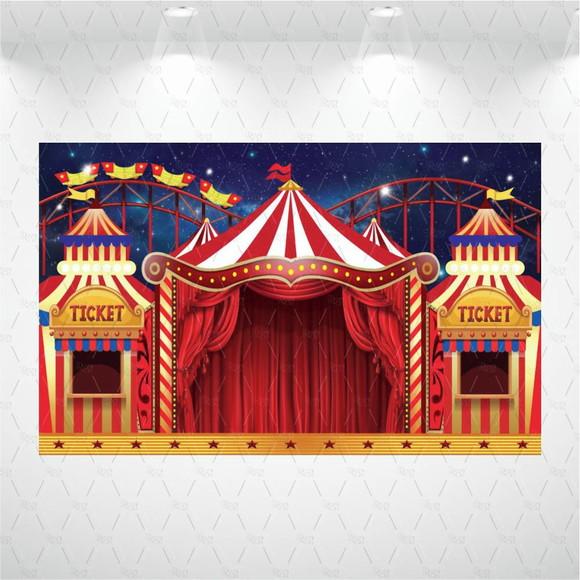 Painel Retangular Circo 1m X 1,5m