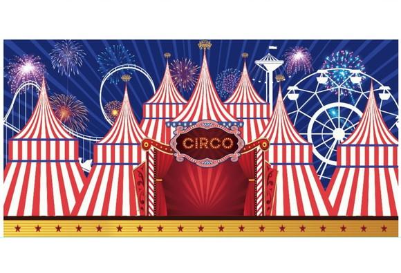 Painel Retangular Circo 6m x 2,80m