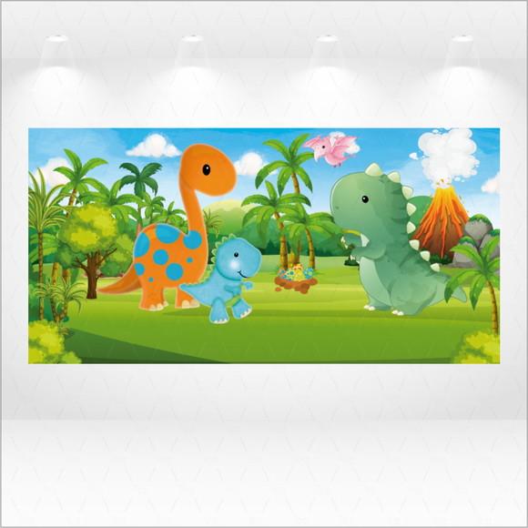 Painel Retangular Dinossauro 3m x 1,5m