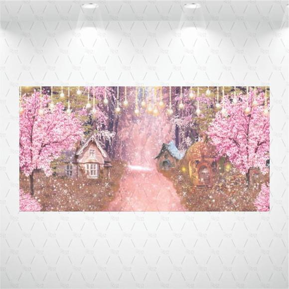 Painel Retangular Floresta Encantada 2m x 1,5m