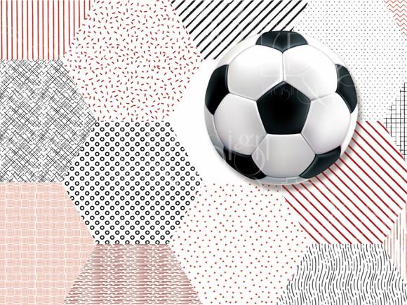 Painel Retangular Futebol 4m x 3m