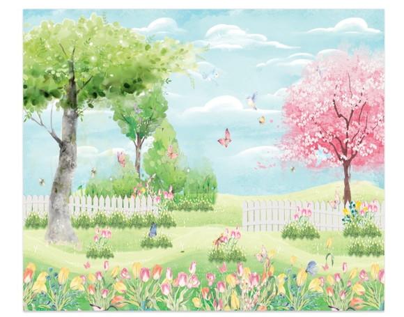 Painel Retangular Jardim 4,5m x 2,80m