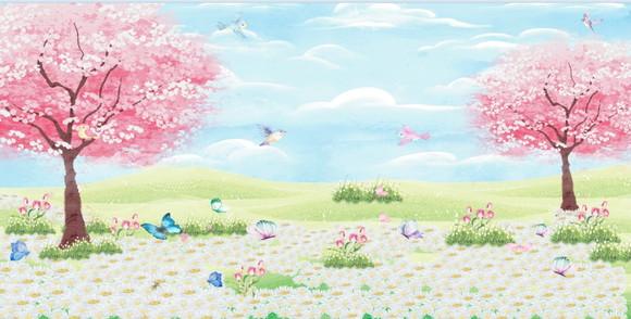 Painel Retangular Jardim 4,5m x 2,80m